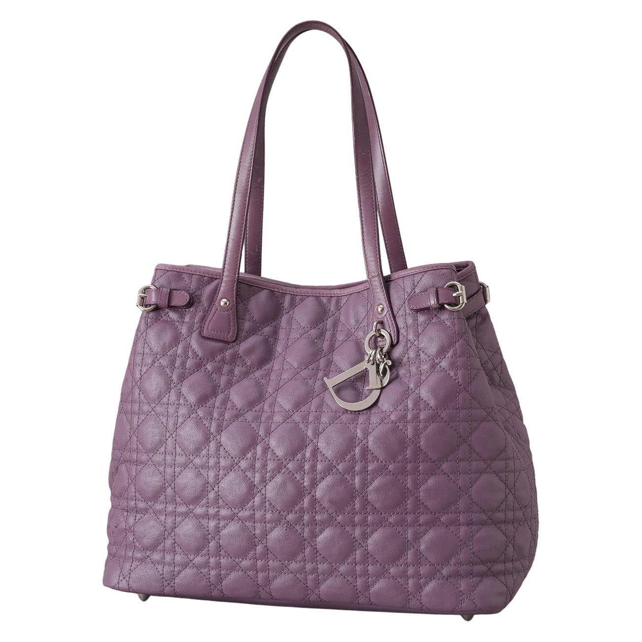 CHRISTIAN DIOR(USED)디올 까나쥬 토트백